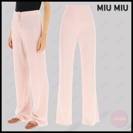 セール 新品未使用タグ付き ミュウ ミュウ miumiu パンツ レディース