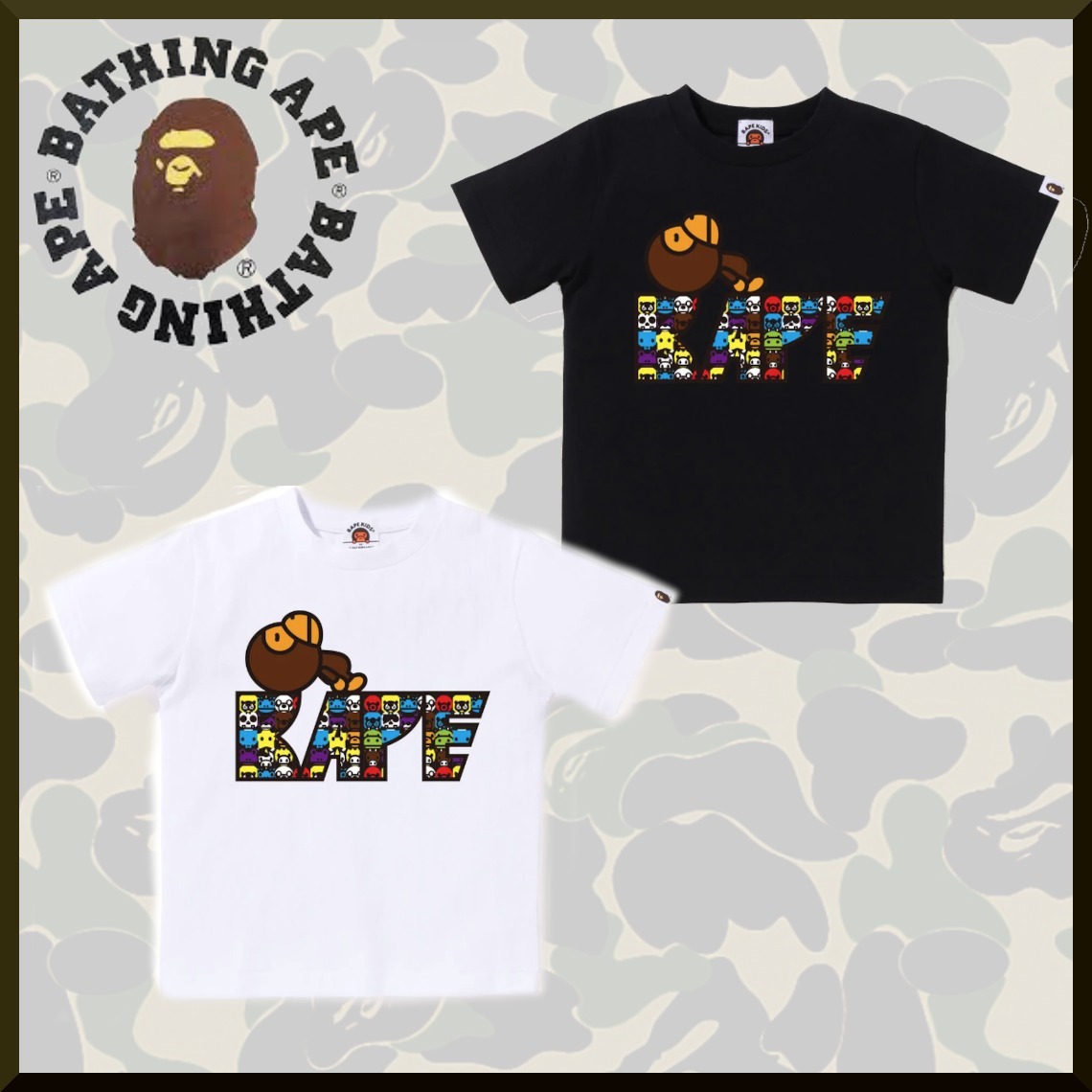 訳あり商品 エイプ キッズ Tシャツ nascd.edu.bd