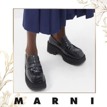 MARNI(マルニ) ローファー・オックスフォード(レディース) - 海外通販 ...