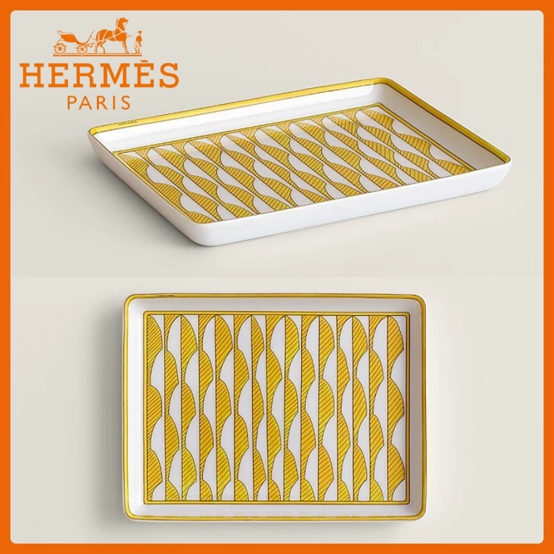 日本最大のブランド 【新品 21cm 2枚 エルメス(HERMES) デザート
