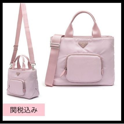ピンク系 PRADA(プラダ) トートバッグ(レディース) - 海外通販のBUYMA