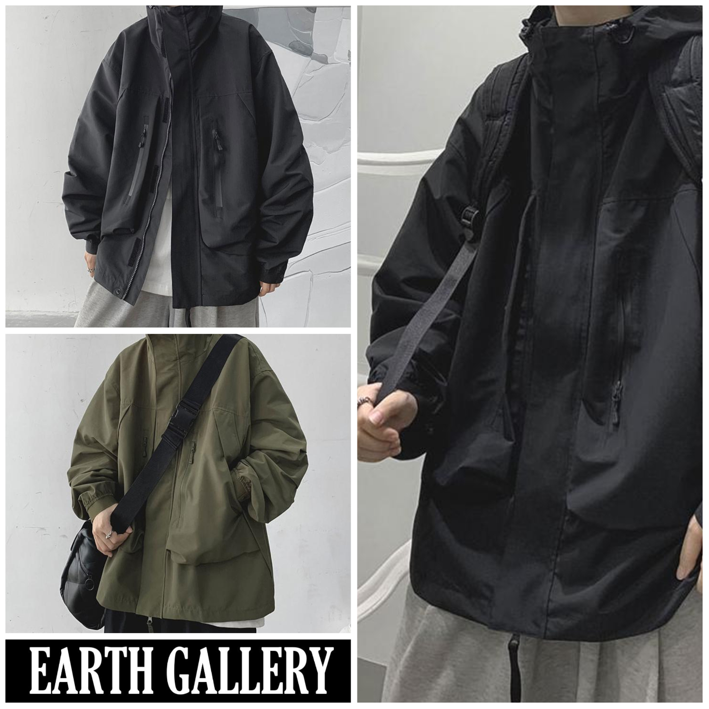 ☆men's マウンテンジャケット アウトドア アメカジ 韓国系