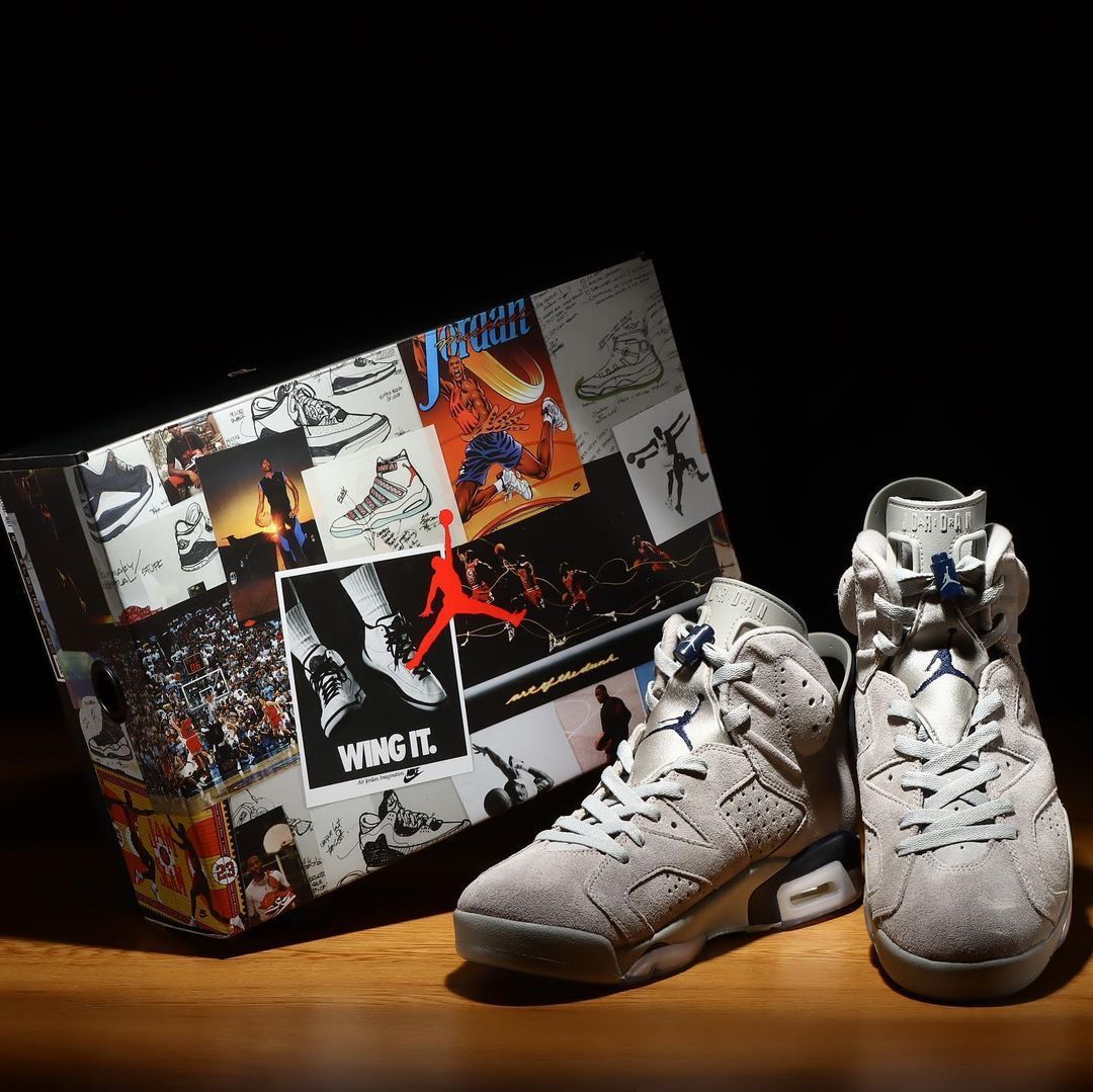 スニーカー NIKE AIR JORDAN 6 RETRO GEORGETOWN CT8529-012