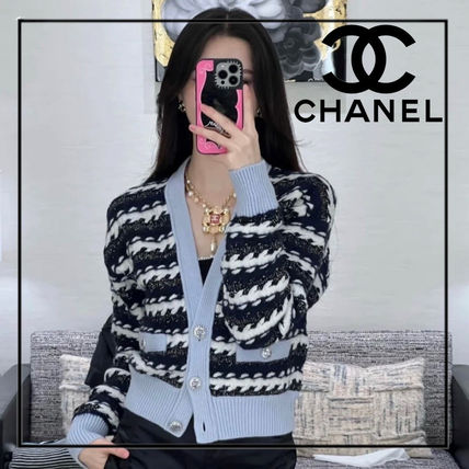 カシミヤ CHANEL(シャネル) カーディガン(レディース) - 海外通販のBUYMA