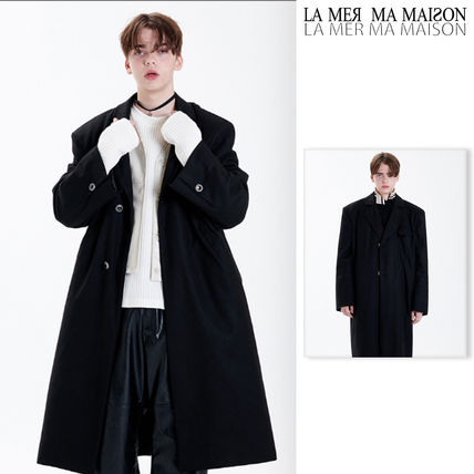 レオパードフラワーブラック la mer ma maison トレンチコート | www