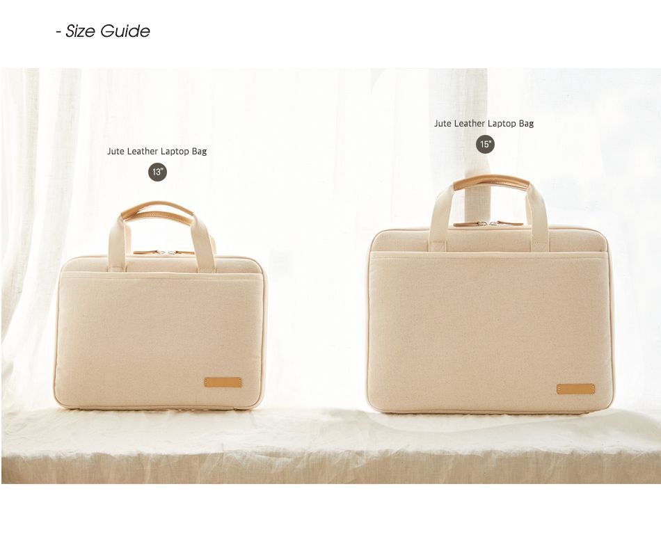 OLA★韓国★ショルダー Jute Leather Laptop Bag 15インチ OLA☆韓国☆ショルダー Jute Leather Laptop Bag 15インチ
