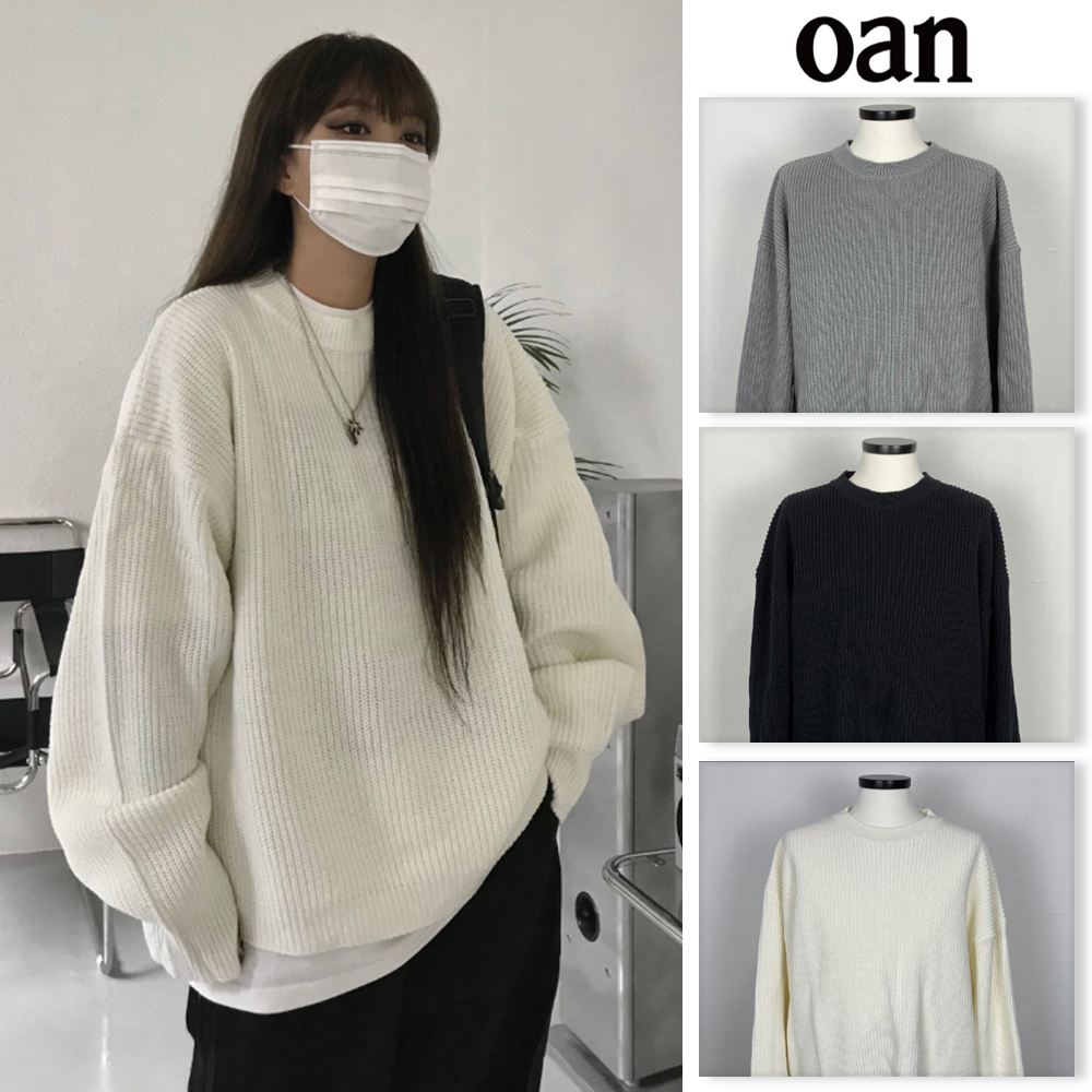 【oan】Loose Fit Warmer knit