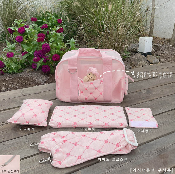 《韓国BABIANA》AJI BAG SEE THROUGH(4色)XS/Sサイズ シースルー