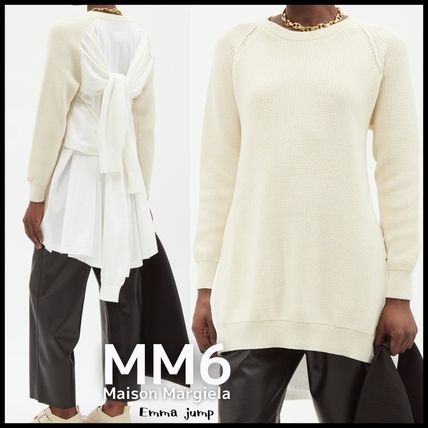 異素材ミックス MM6 Maison Margiela x トップス(レディース) - 海外 値下げセール 異素材 トップス メゾンマルジェラ mm6 テーラードジャケット