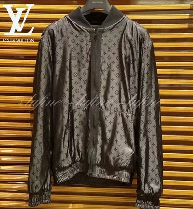 Louis Vuitton More Jackets Monogram Unisex Nylon Logo Jackets