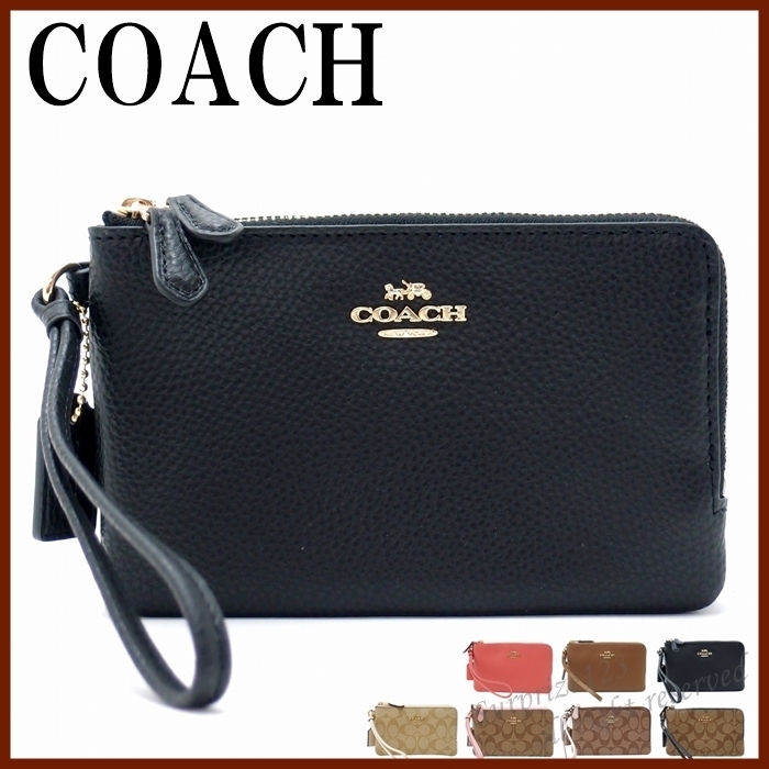 【即発】コーチ COACH 財布 レディース ポーチ ハンドポーチ