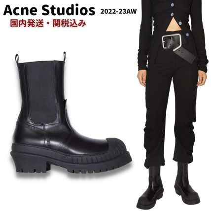 Acne Studios(アクネストゥディオス) ショートブーツ・ブーティ ...