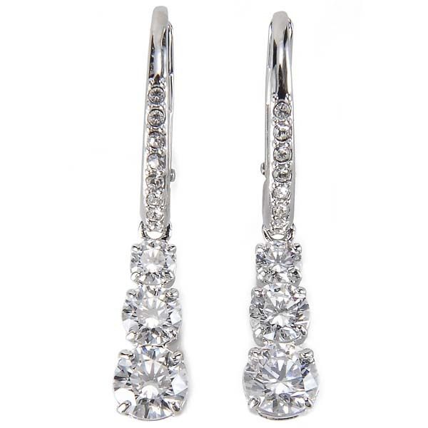 SWAROVSKI スワロフスキー ピアス 5416155トリロジイ ラウンド