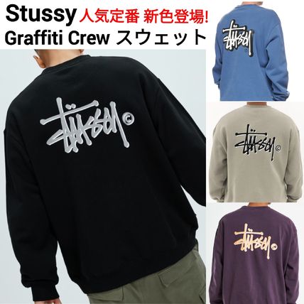 パープル（紫）系 STUSSY(ステューシー) スウェット・トレーナー ...