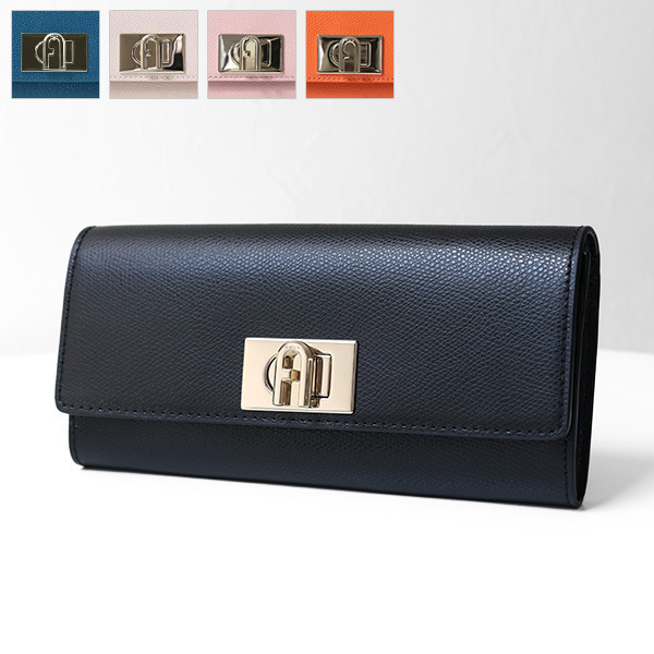 FURLA フルラ 長財布 小銭入れ付き レザー 本革 ロゴ 国内発送