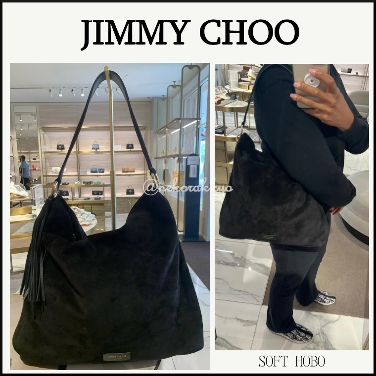 Jimmy Choo＊SOFT HOBO スエード ホーボーバッグ＊送料込