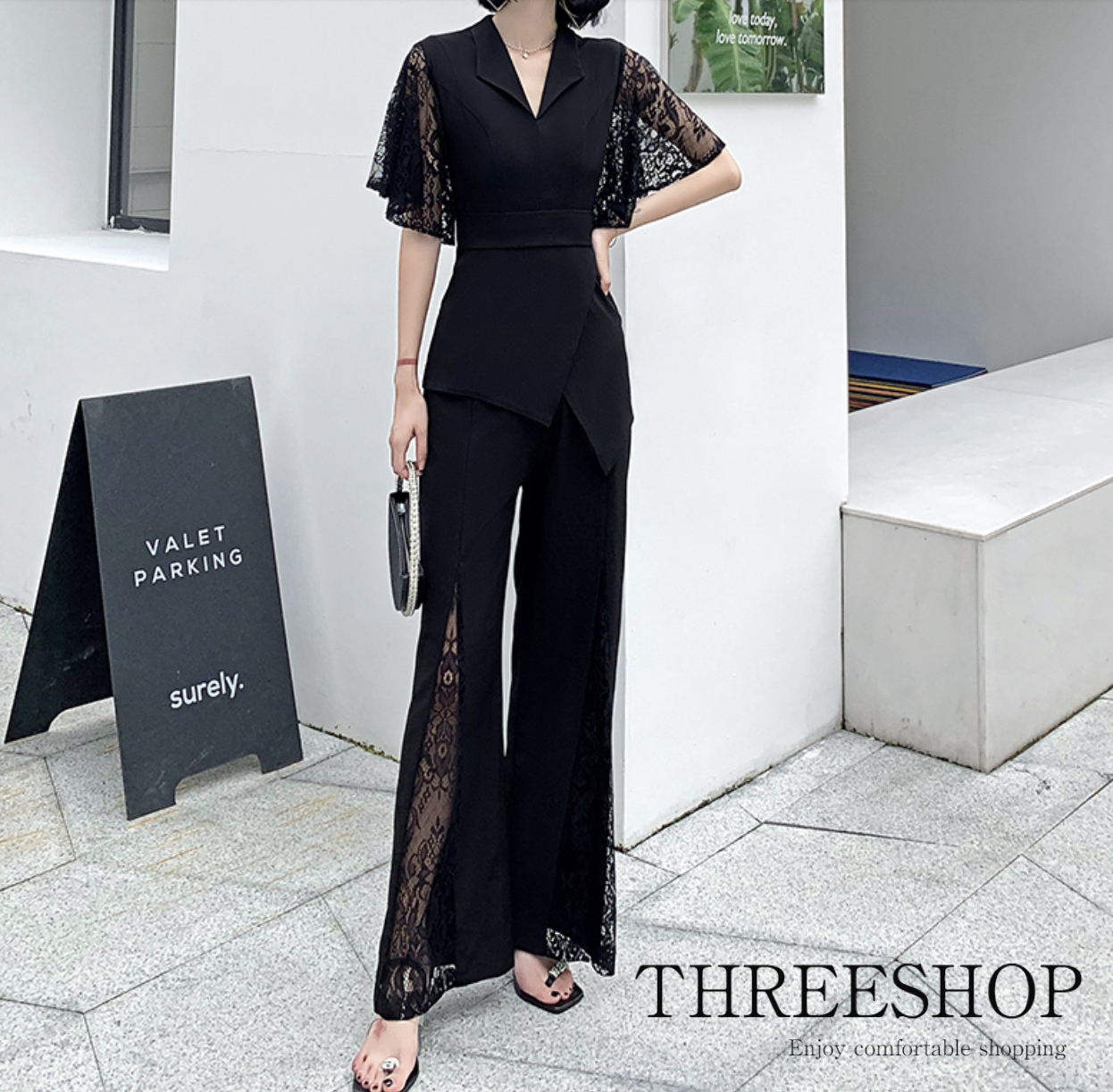 パーティードレス パンツ 結婚式 イブニングドレス b12988