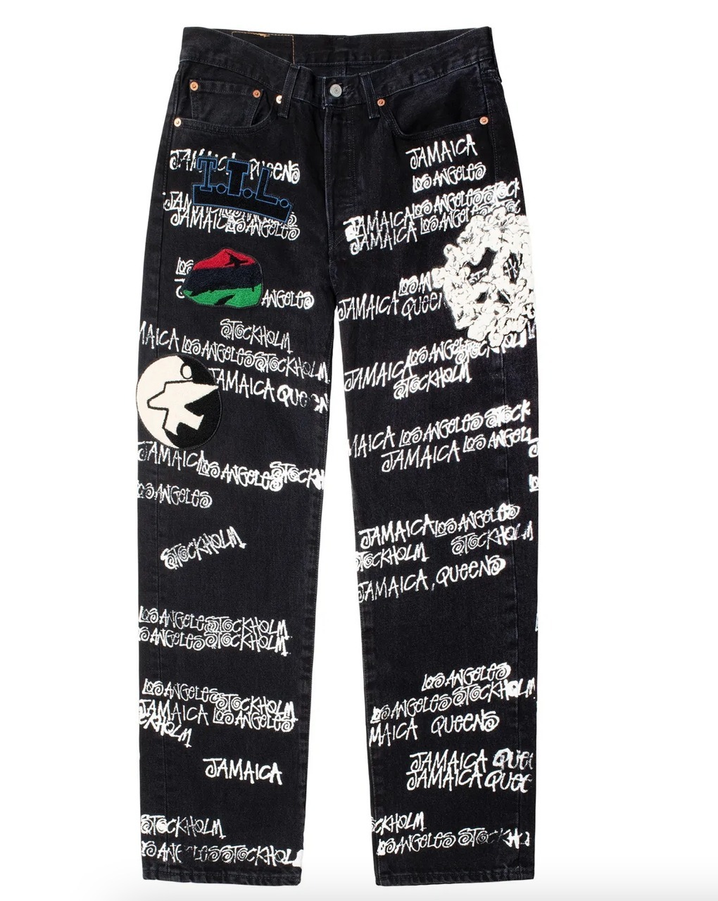 2個以上購入で送料無料 Stussy×Denim Tears ショルダーバッグ