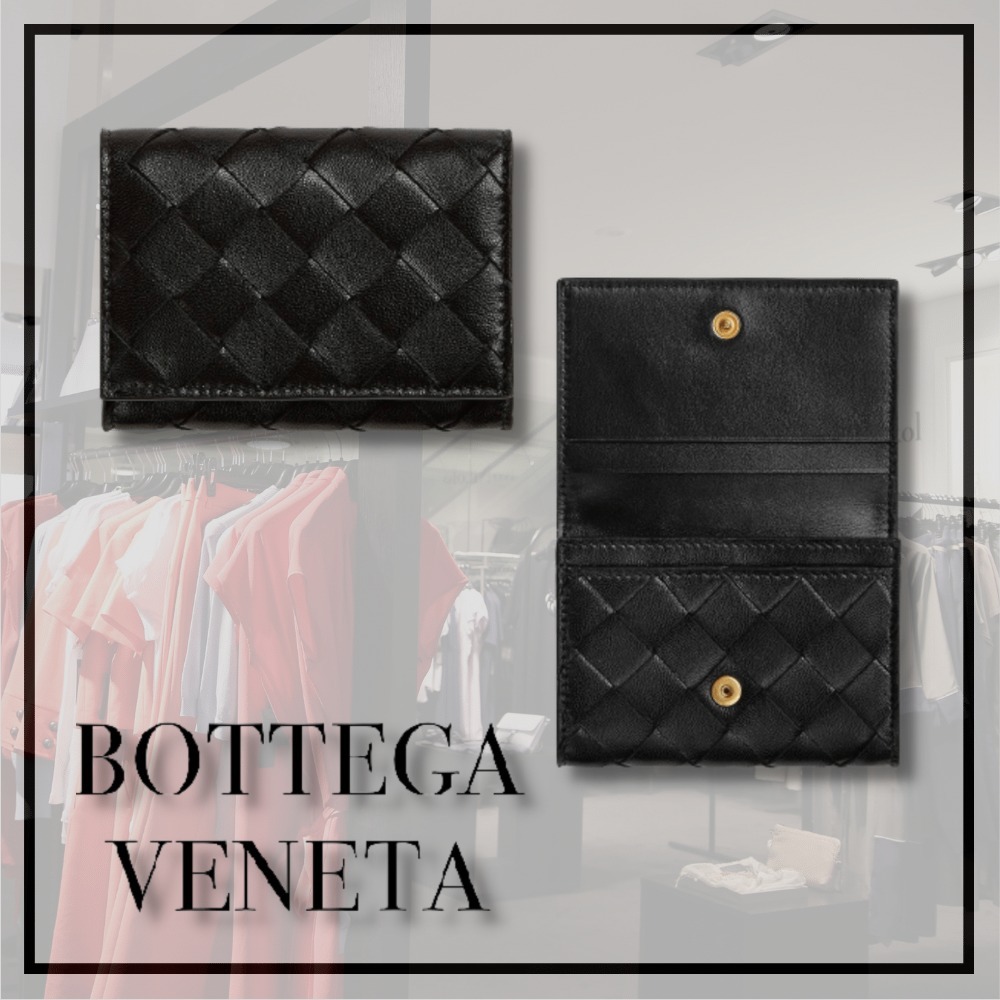 BOTTEGA VENETA】二つ折りカードケース - connectlinksp.com.br