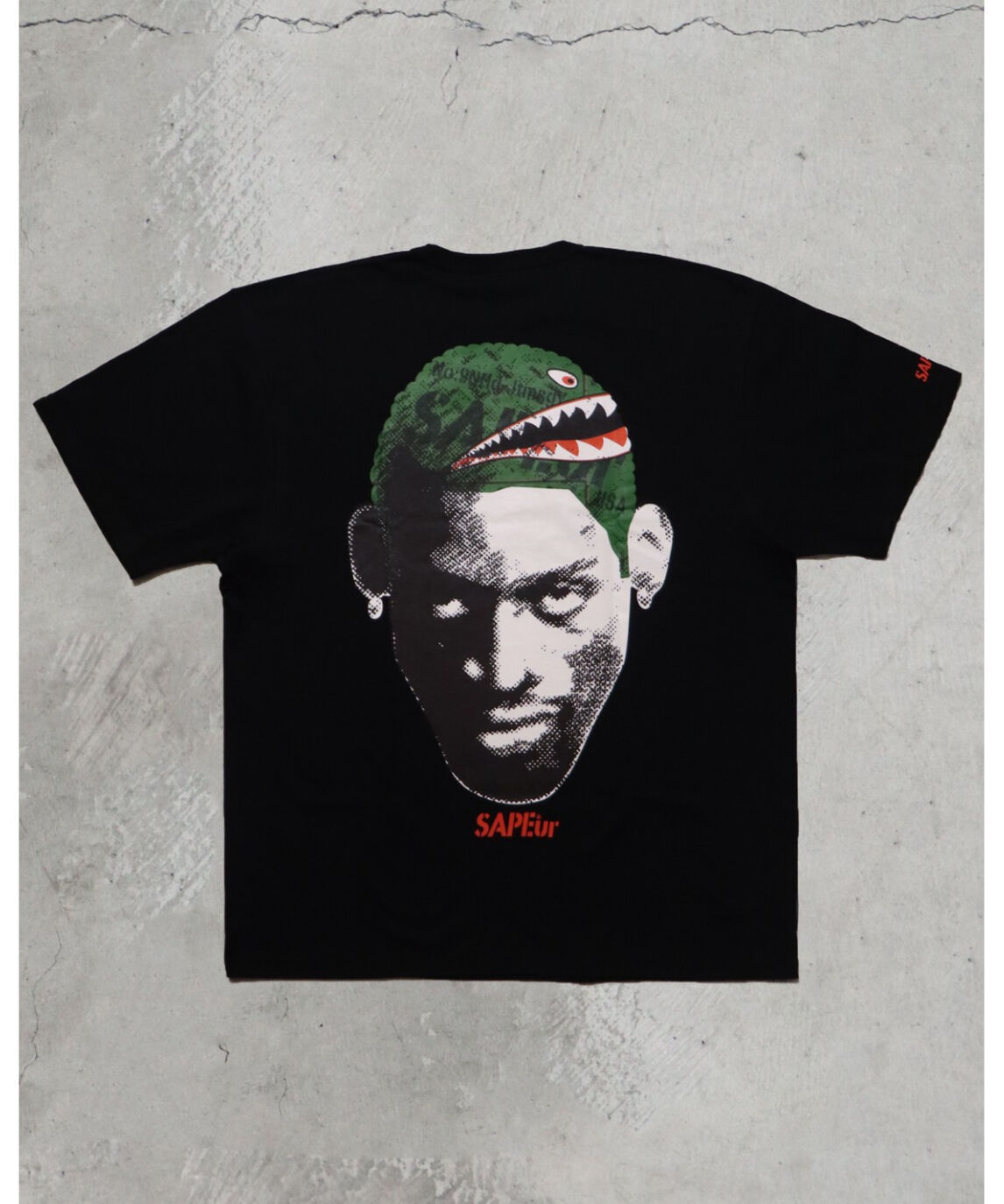 送料無料！SAPEur SHARK MOUTH S/S TEE
