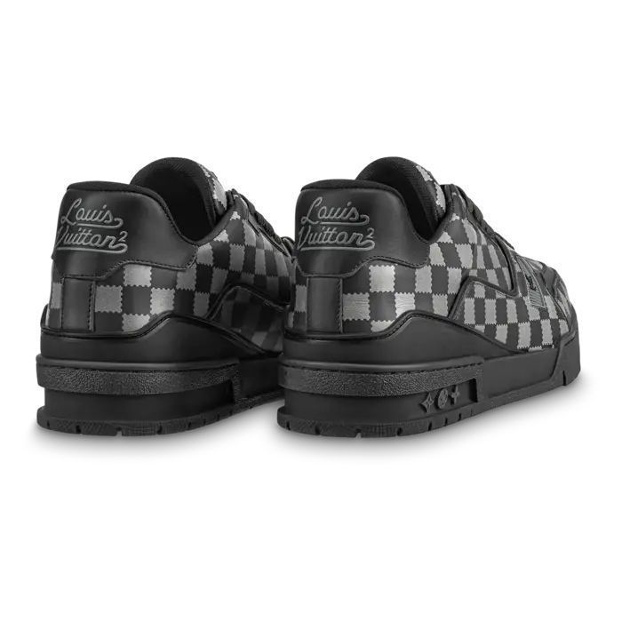 Louis Vuitton LVトレーナースニーカー ブラック | alfasaac.com