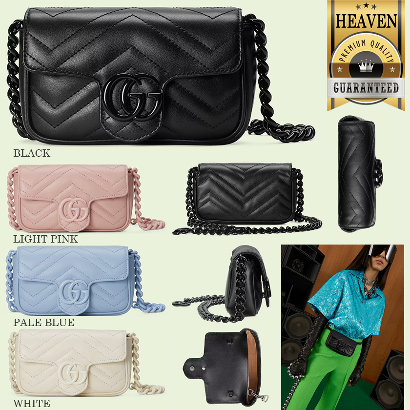 累積売上第１位【GUCCI★グッチ】GGマーモントベルトバッグ
