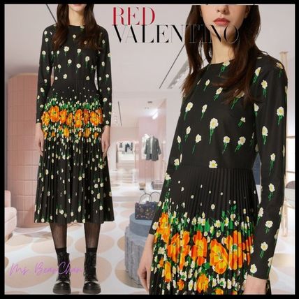 花柄 RED VALENTINO x ワンピース(レディース) - 海外通販のBUYMA