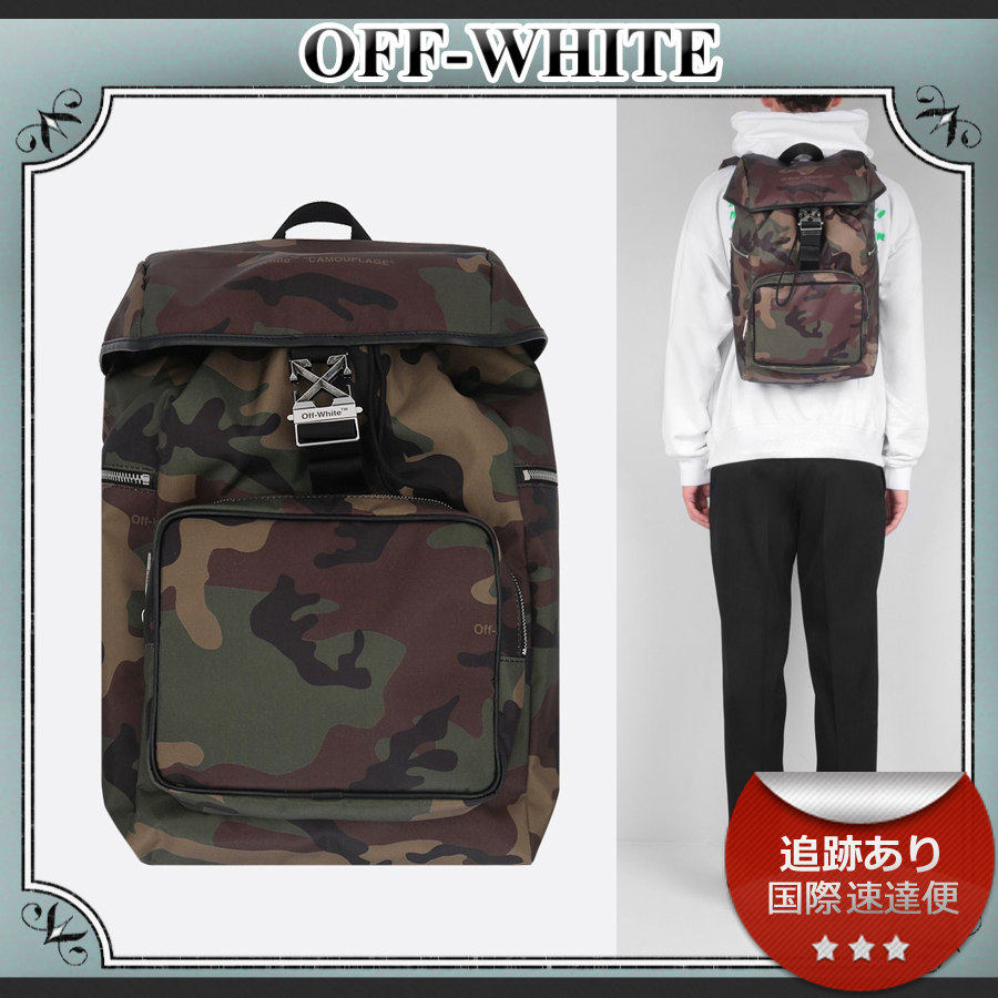 22AW/送料込≪OFF-WHITE≫ ARROW TUC ナイロン バックパック www