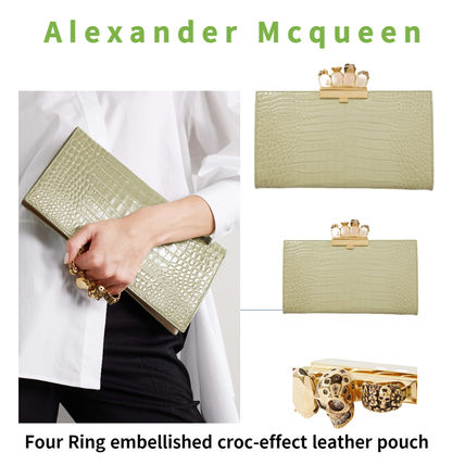 ポーチ alexander mcqueen(アレキサンダーマックイーン) - 海外通販のBUYMA