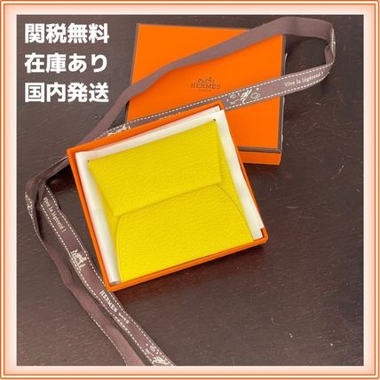 イエロー(黄色)系 HERMES Bastia x コインケース・小銭入れ