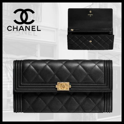 CHANEL BOY CHANEL x 長財布(レディース) - 海外通販のBUYMA