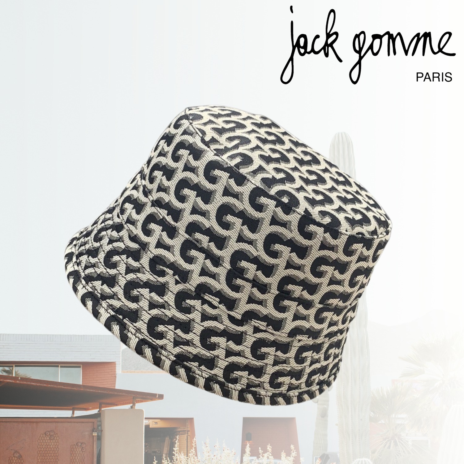 売り出し半額 JACK GOMME ジャックゴム ESCAPE JG バケットハット 帽子
