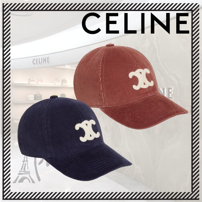 CELINE トリオンフ ベースボールキャップ かっこ可愛い2色 ...