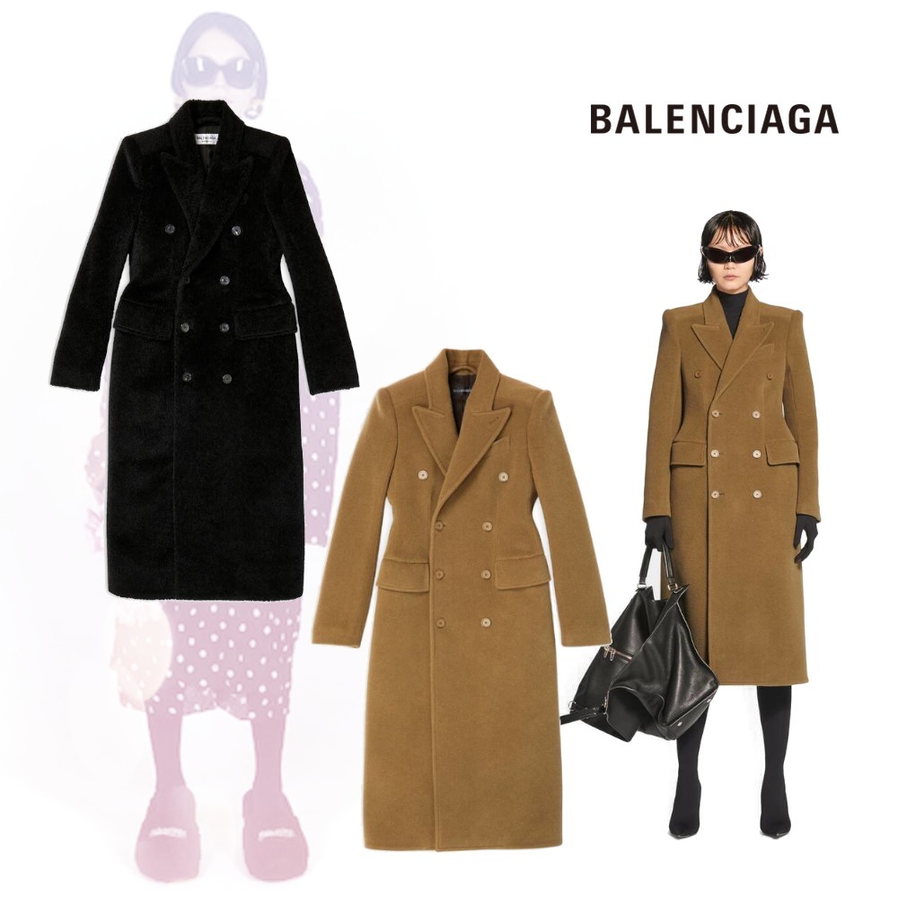 ●送料込●BALENCIAGA●HOURGLASSコート