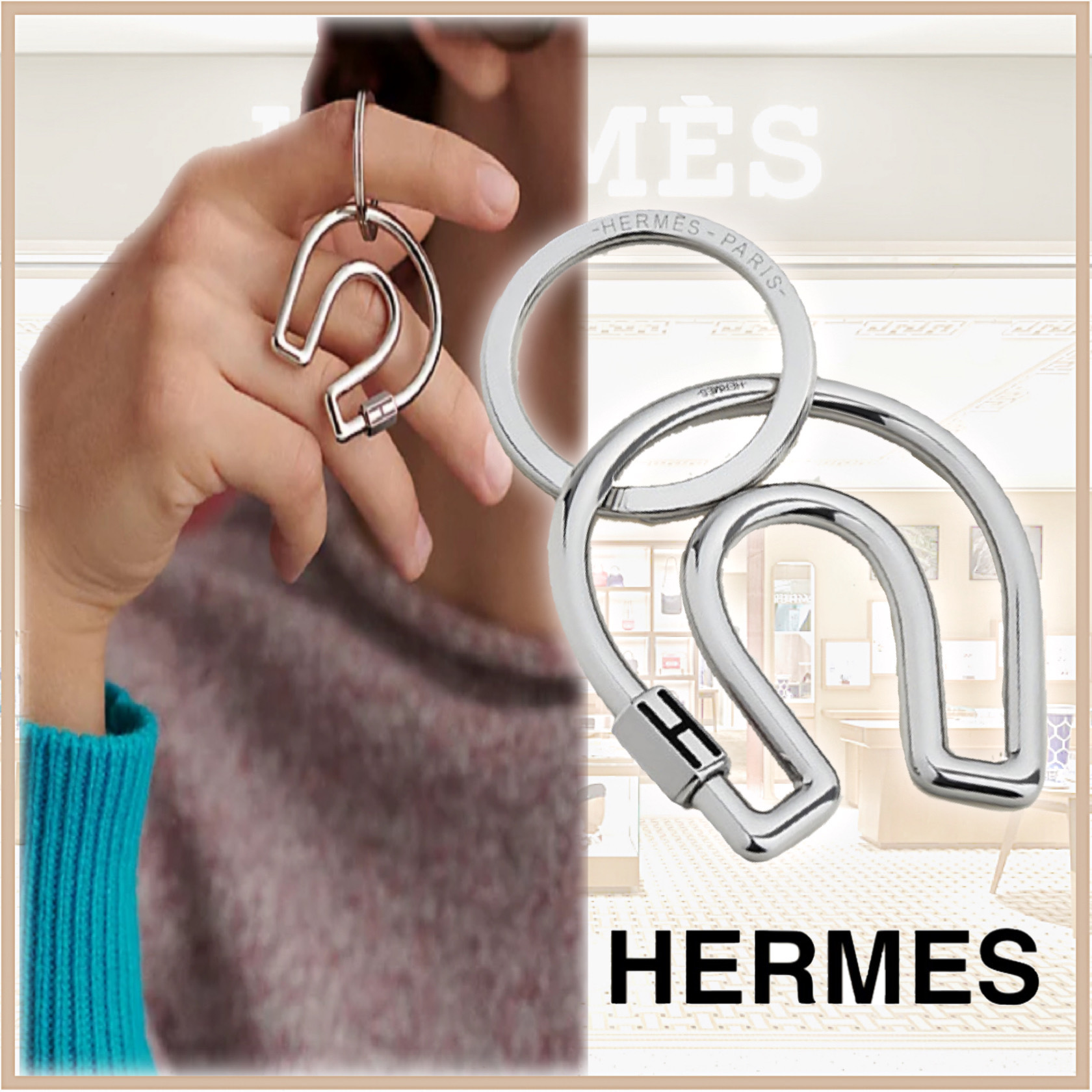 直営店♪HERMES☆人気! シュヴァルキーリング ...