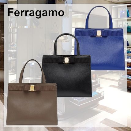 カーフスキン FERRAGAMO(フェラガモ) トートバッグ(レディース) - 海外 ...