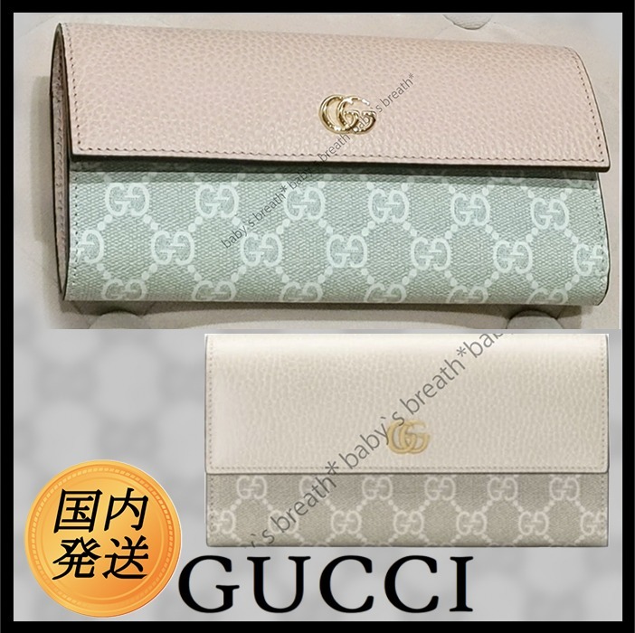 限定♪ギフト♪【国内発送★GUCCI】GG マーモント ウォレット
