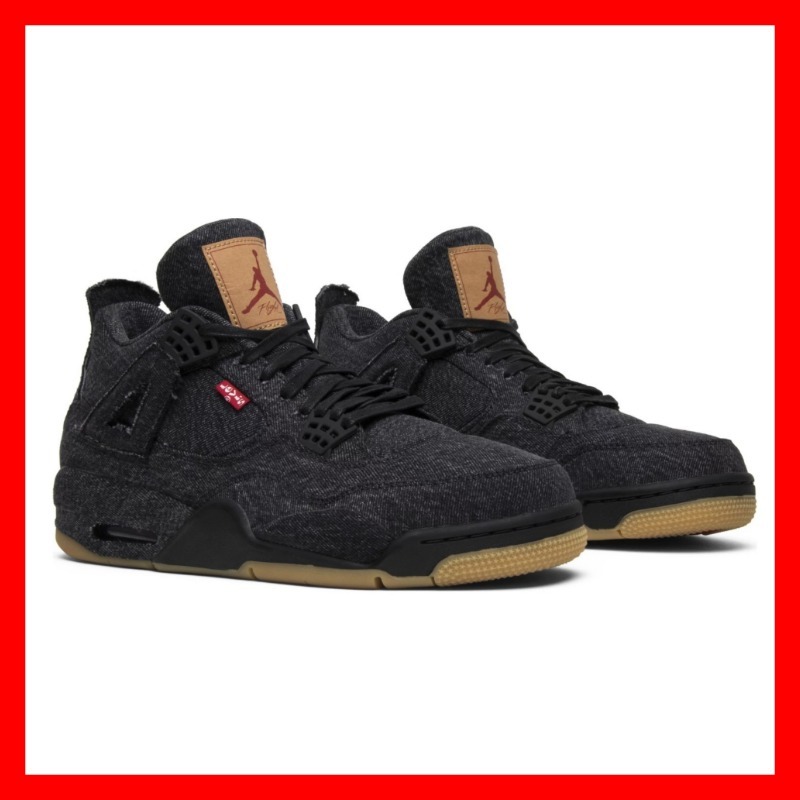Nike Air Jordan 4 Retro Levi's Black リーバイス ジョーダン