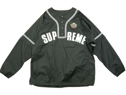 Supreme More Jackets 22SS◆Size M-L◆Supreme Snap-Off Sleeve L/S Baseball Top black 2