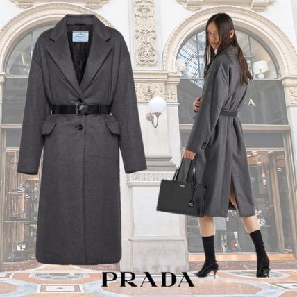 カシミヤ PRADA x コート(レディース) - 海外通販のBUYMA