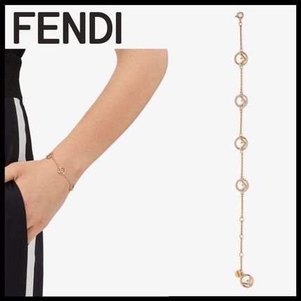 FENDI Bracelets Casual Style Elegant Style Bracelets