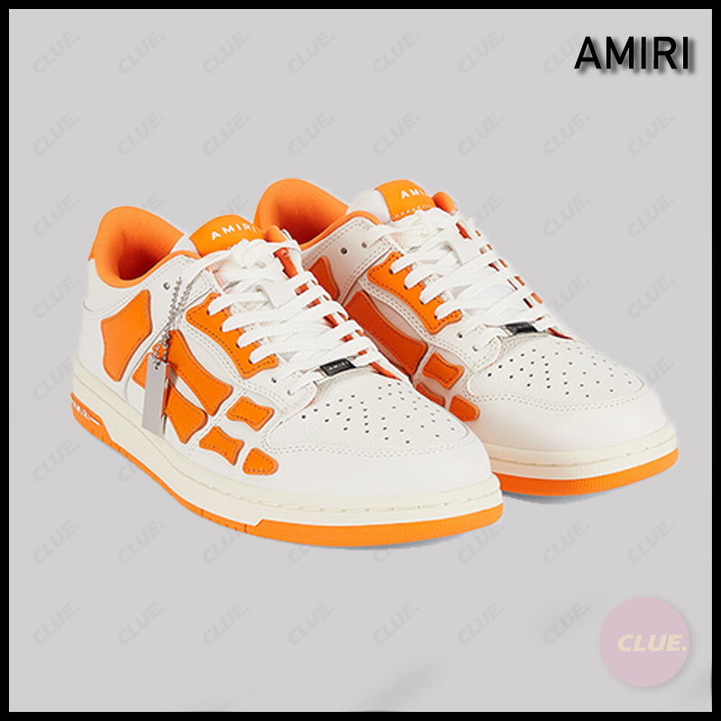 AMIRI☆アミリ SKEL ローカット レザー スニーカー スニーカー