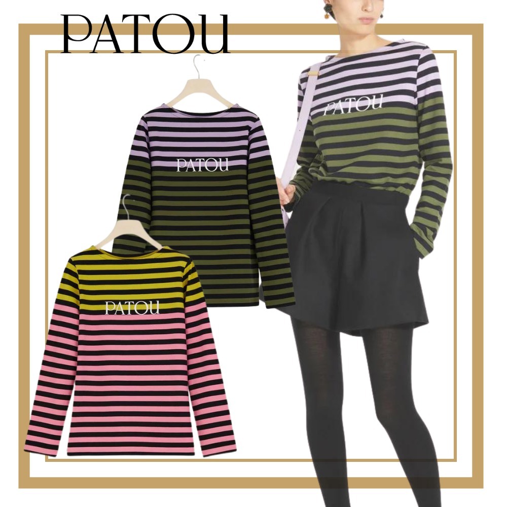 ◆関税込◆*PATOU*オーガニックコットンマルチカラートップ