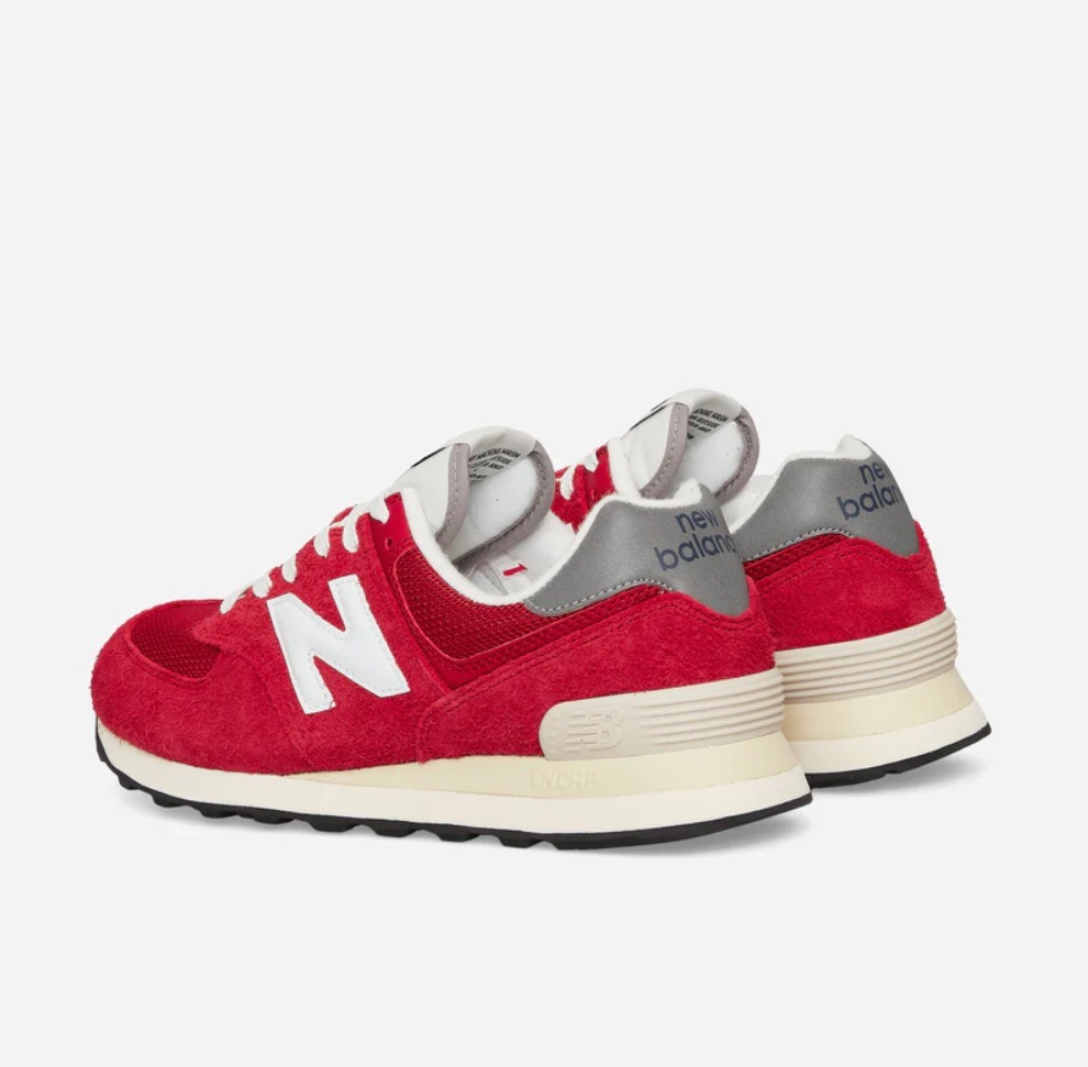 ★送料・関税込★New Balance★574 Heritage Red★22-29cm★ ☆韓国の人気☆【New Balance】☆574 Heritag.e Red☆22-29cm
