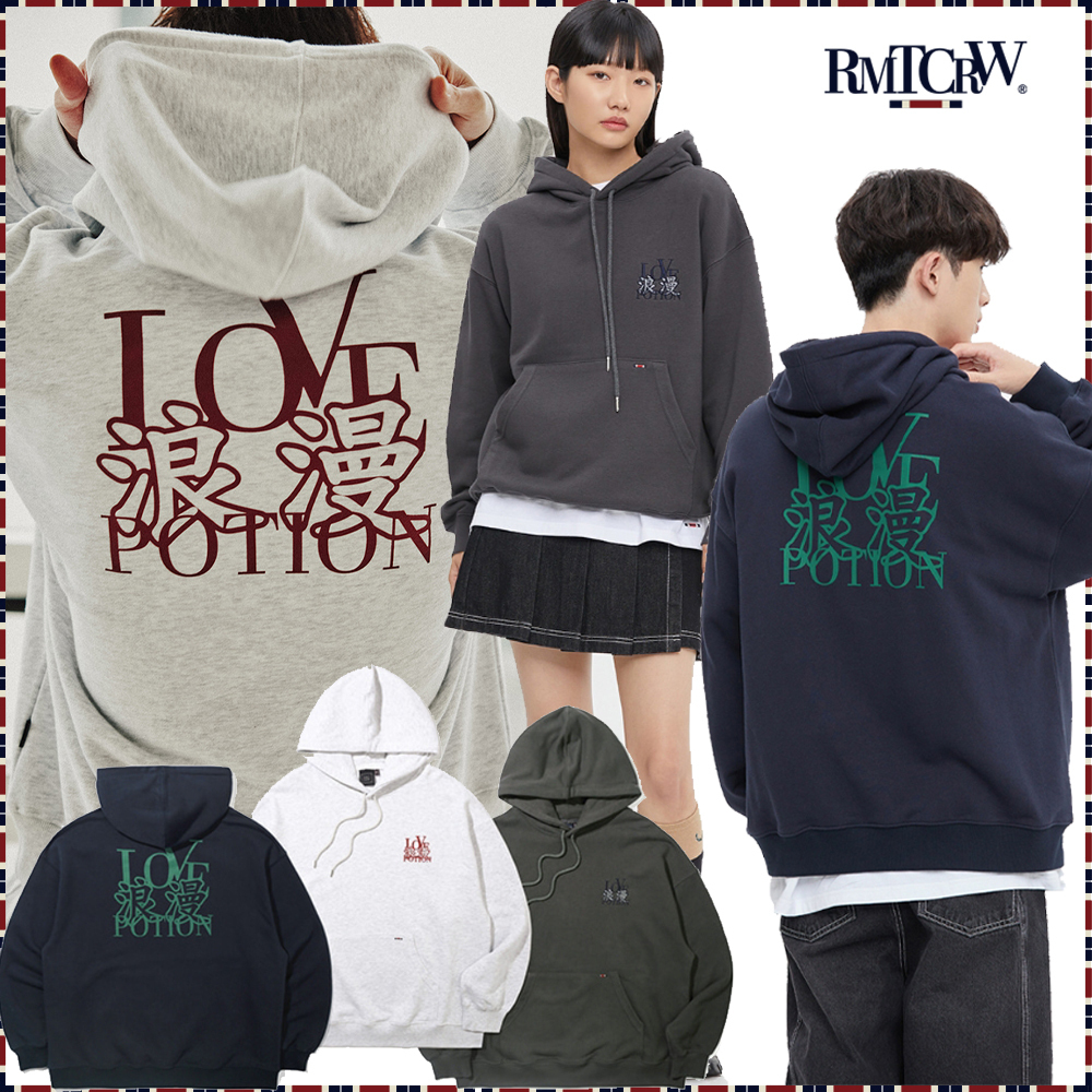 ROMANTIC CROWN★関税込 男女兼用 浪漫 LOVE HOODIE