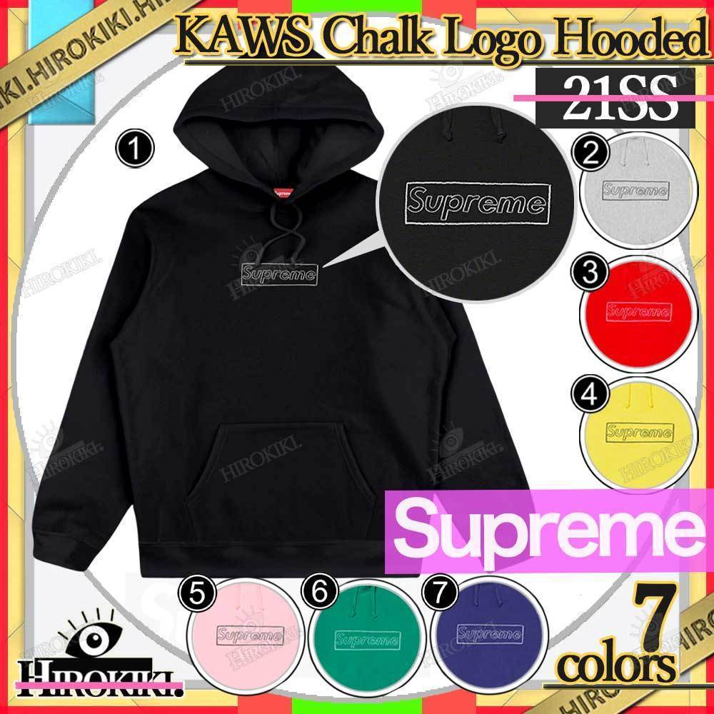 【本物保証 /関税・送料無料】Supreme KAWS Logo Hooded