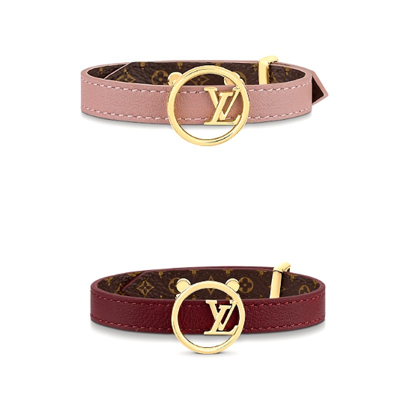 ルイヴィトン ブレスレット ブラスレ LV エクリプス レザー
