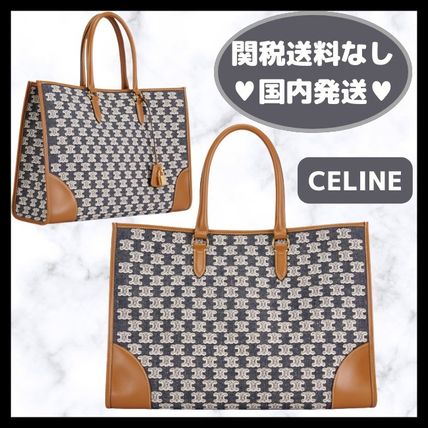 CELINE Horizontal Cabas(セリーヌ ホリゾンタルカバ) トートバッグ ...