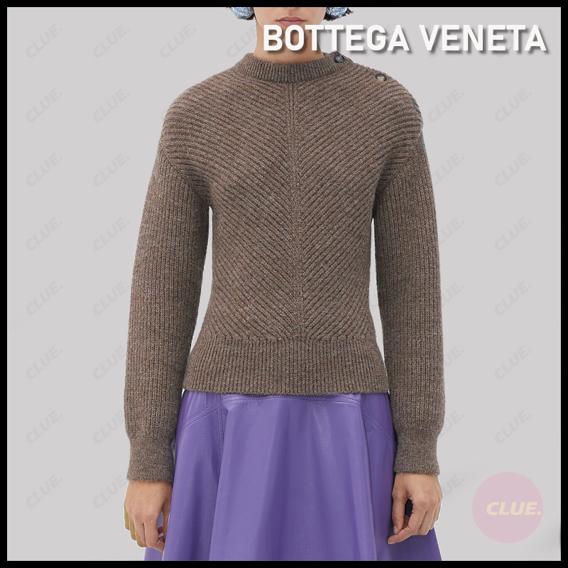 BOTTEGA VENETA アルパカ ウール ニットジャケット 激安販売店 www