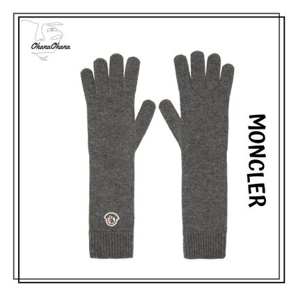 MONCLER2022/23秋冬新作レディース ウール&カシミヤ素材 手袋 MONCLER(モンクレール) 手袋(レディース) - 海外通販のBUYMA